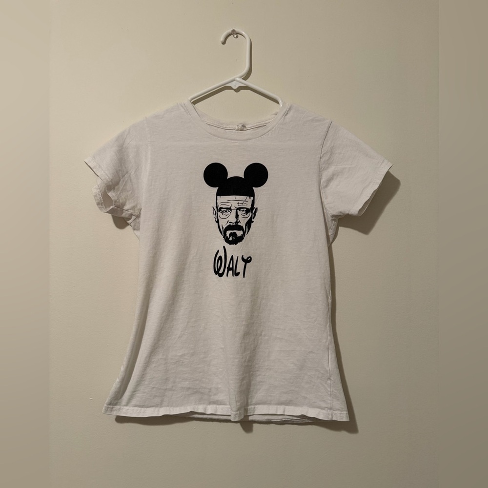 Walt Parody Graphic Tee | Funny Pop Culture
White T-Shirt